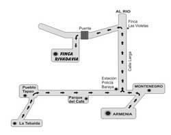 Mapa Finca Rivadavia